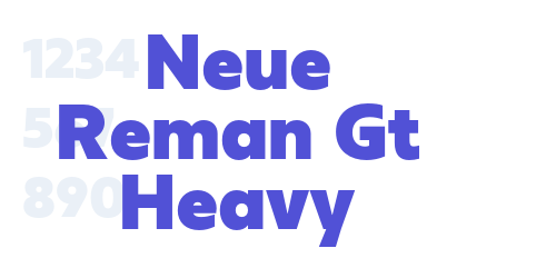 Neue Reman Gt Heavy-font-download