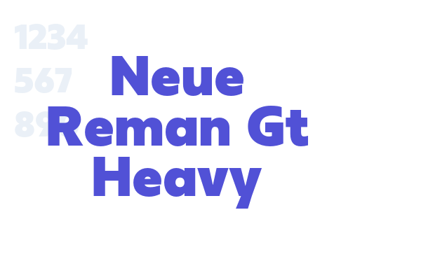 Neue Reman Gt Heavy