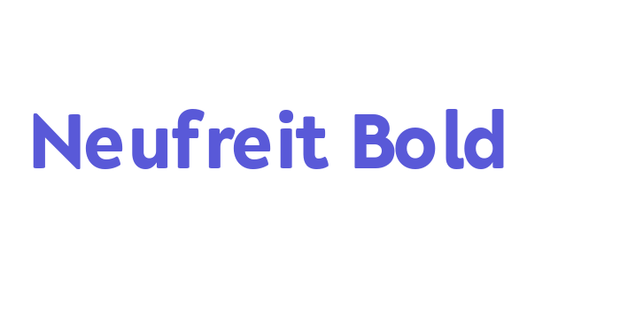 Neufreit Bold Font Download