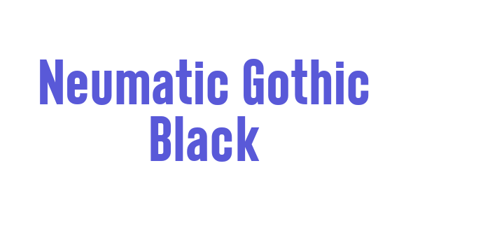 Download Neumatic Gothic Black Font