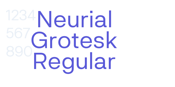 Neurial Grotesk Regular font free