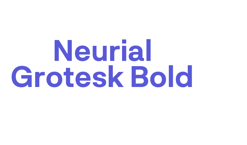 Neurial Grotesk Bold Font Download