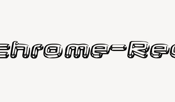 Neurochrome-Regular Font