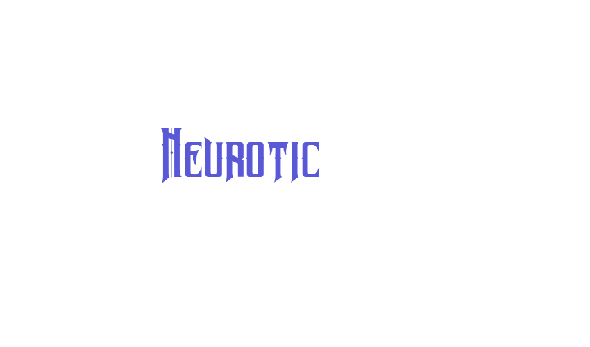 Neurotic Font Download