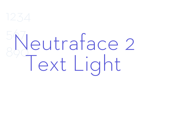 Neutraface 2 Text Light