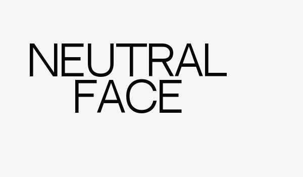 Neutral Face Font