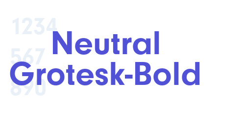 Neutral Grotesk-Bold-font-download