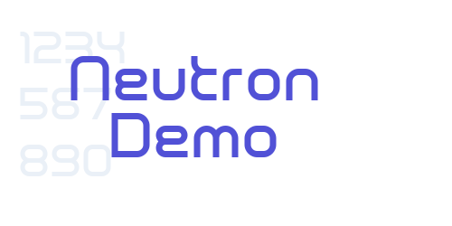 Neutron Demo-font-download