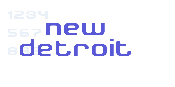 New Detroit font free