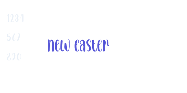 New Easter font free