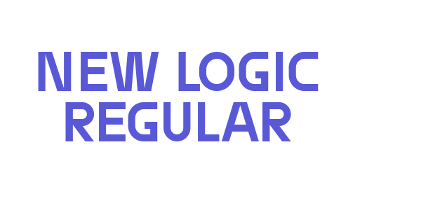 New Logic Regular font free