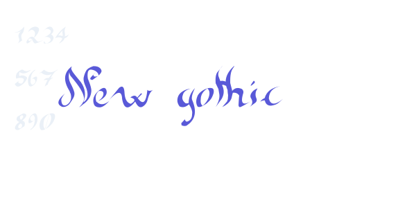 New gothic font free