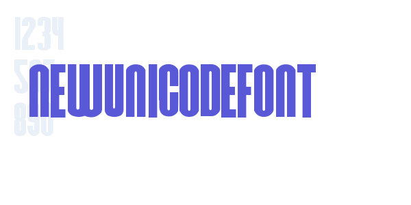 NewUnicodeFont font free