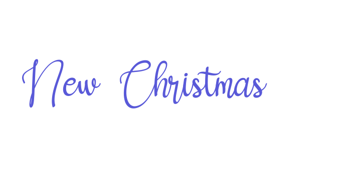 New Christmas Font Download