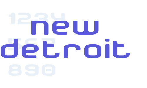 New Detroit Font Download