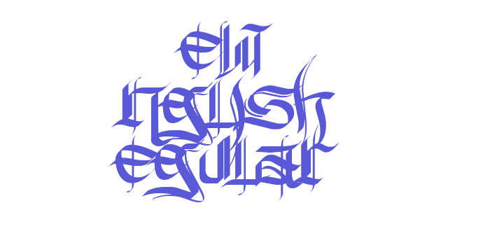 New English Regular Font Download