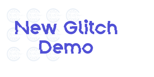 New Glitch Demo-font-download