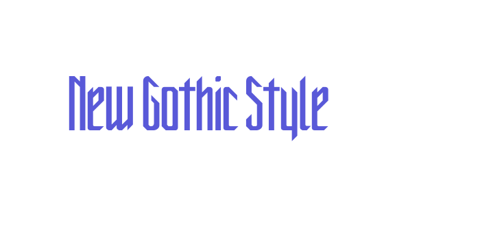 New Gothic Style Font Download