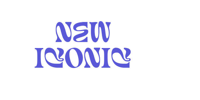 New Iconic Font