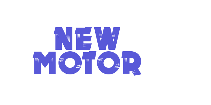 New MOTOR Font Download