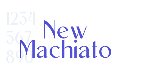 New Machiato-font-download