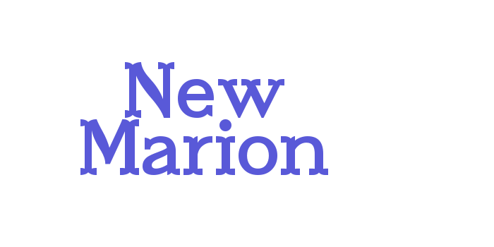 New Marion Font Download