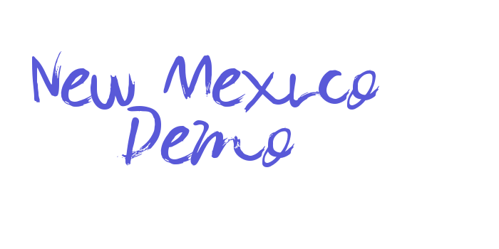 New Mexico Demo Font Download