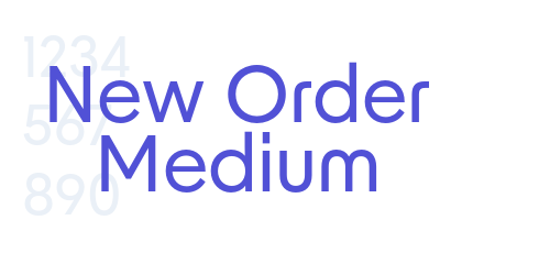New Order Medium-font-download