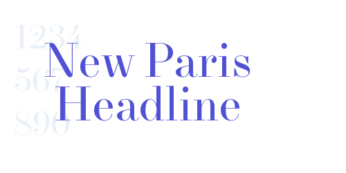 New Paris Headline-font-download