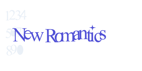 New Romantics-font-download