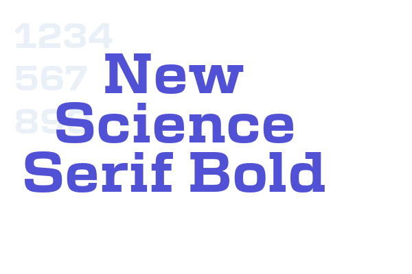 New Science Serif Bold
