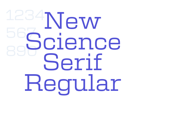 New Science Serif Regular