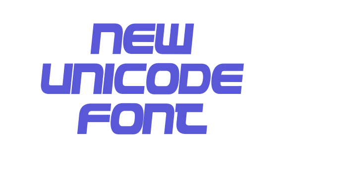 New Unicode Font Font Download