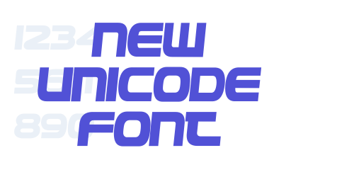 New Unicode Font-font-download
