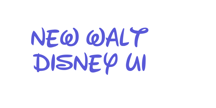 New Walt Disney UI Font Download