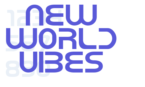 New World Vibes Font Download