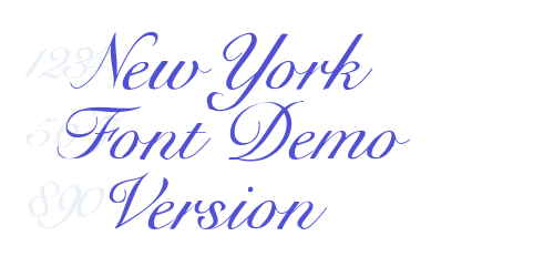 New York Font Demo Version-font-download