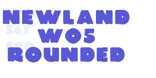 Newland W05 Rounded font free