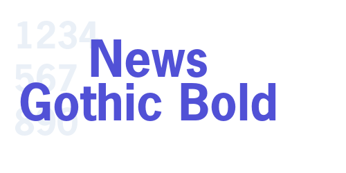 News Gothic Bold-font-download