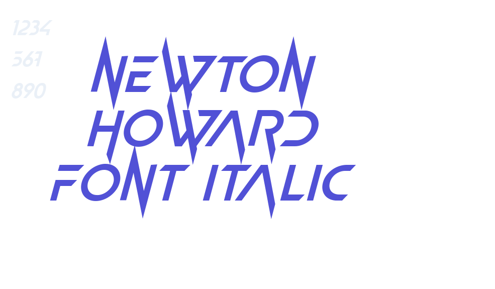 Newton Howard Font Italic-font-download