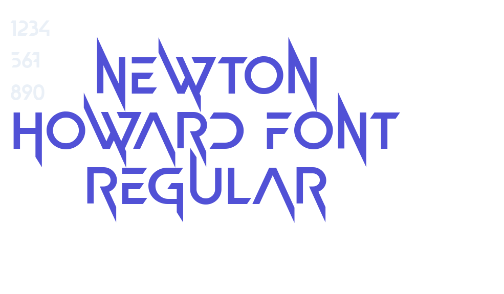 Newton Howard Font Regular-font-download