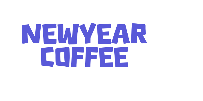 Newyear Coffee Font Download