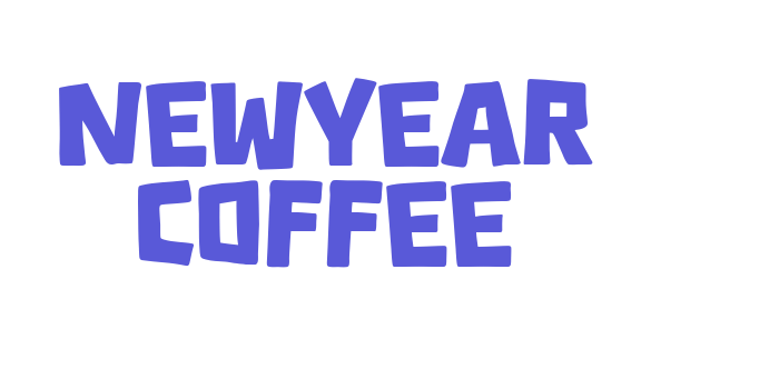 Newyear Coffee Font