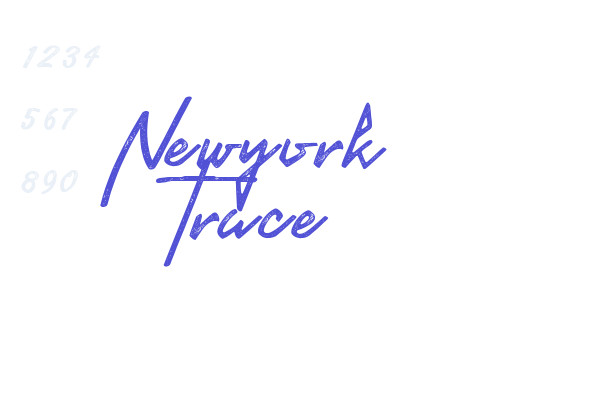 Newyork Trace Font Download