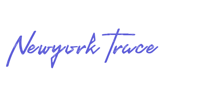 Newyork Trace Font Download