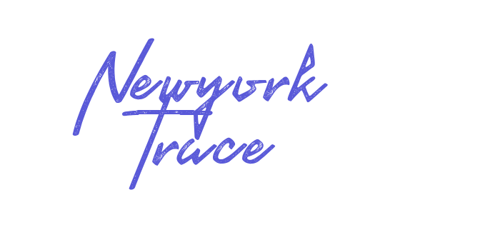 Newyork Trace Font