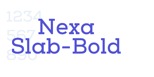 Nexa Slab-Bold