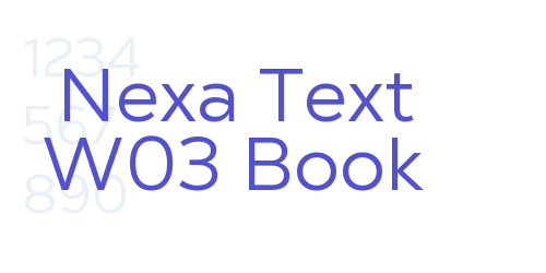Nexa Text W03 Book