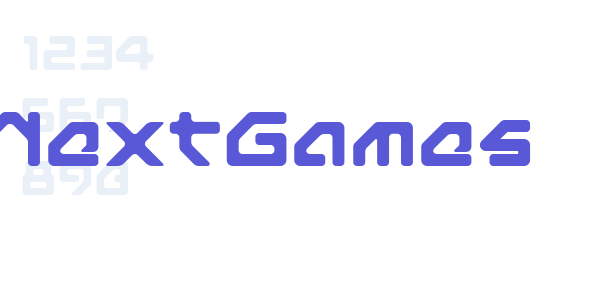 NextGames font free