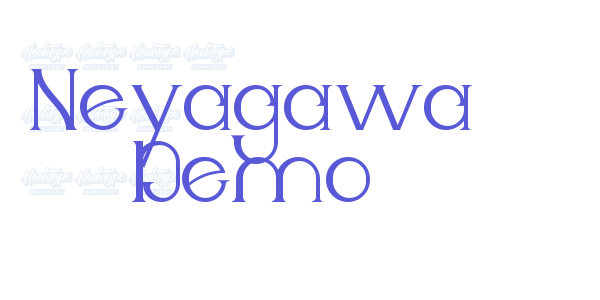 Neyagawa Demo font free